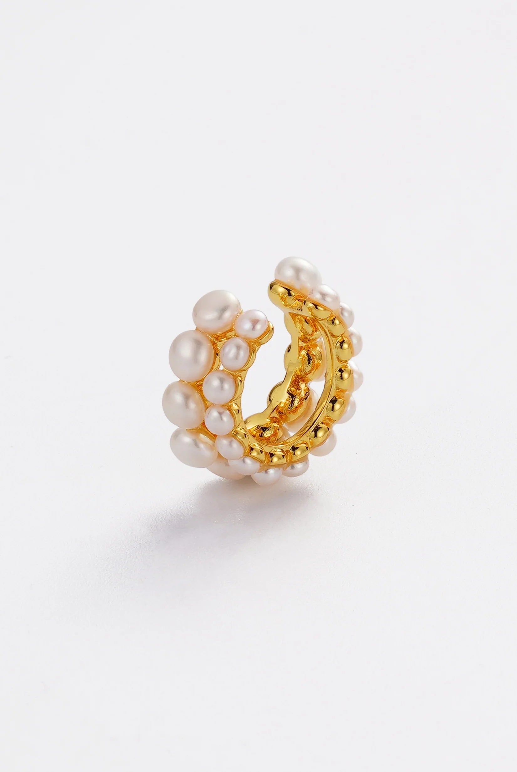 Luna Pearl Ear Cuff by Zafino