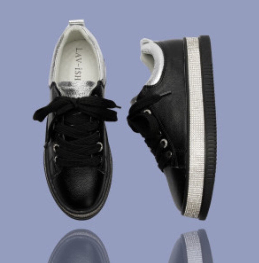 Lux sneaker by LaVish - Black