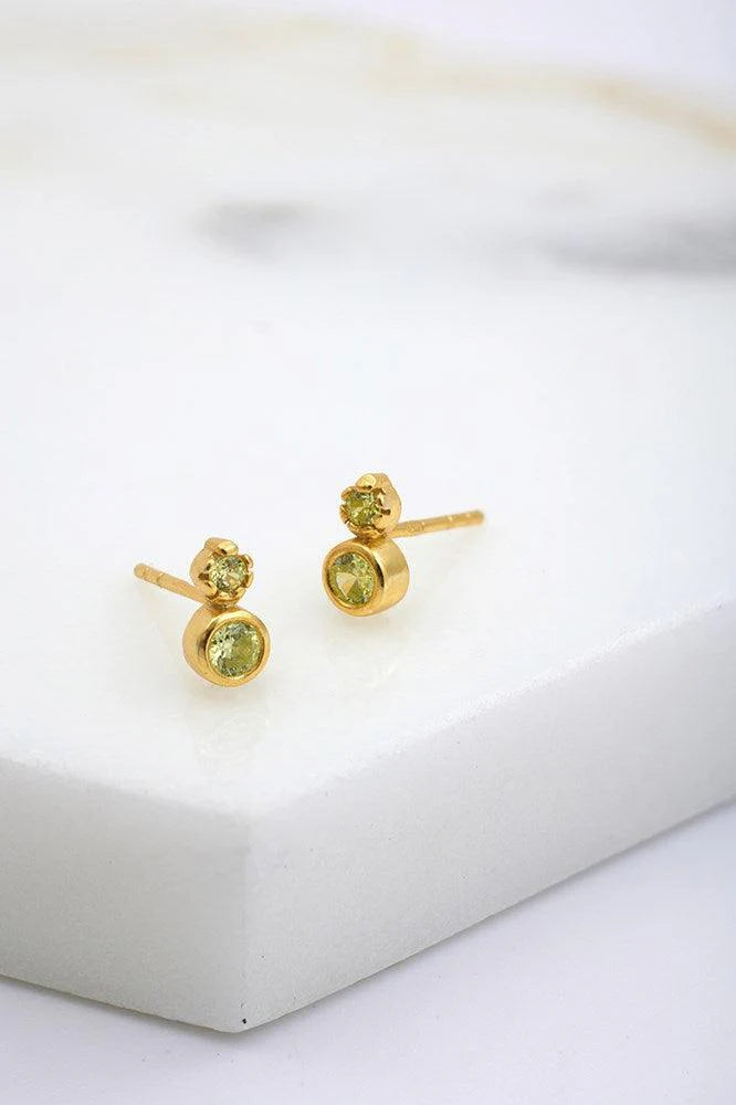 Marnie earrings by Zafino- Green