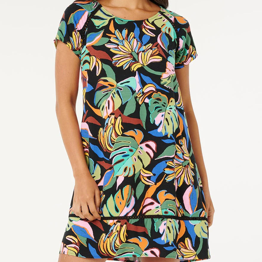Sunset Luau Shift Dress by Rip Curl