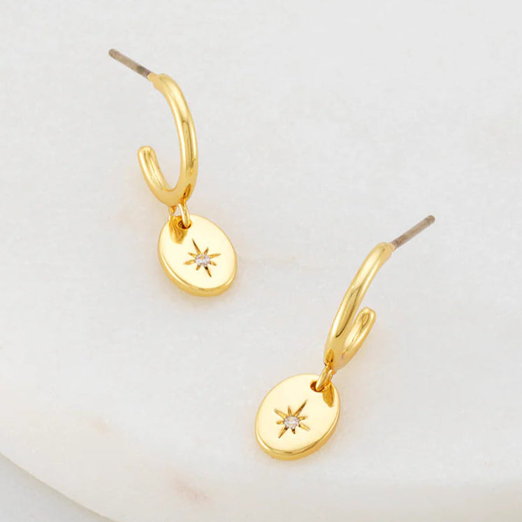Nala mini huggy earrings by Zafino
