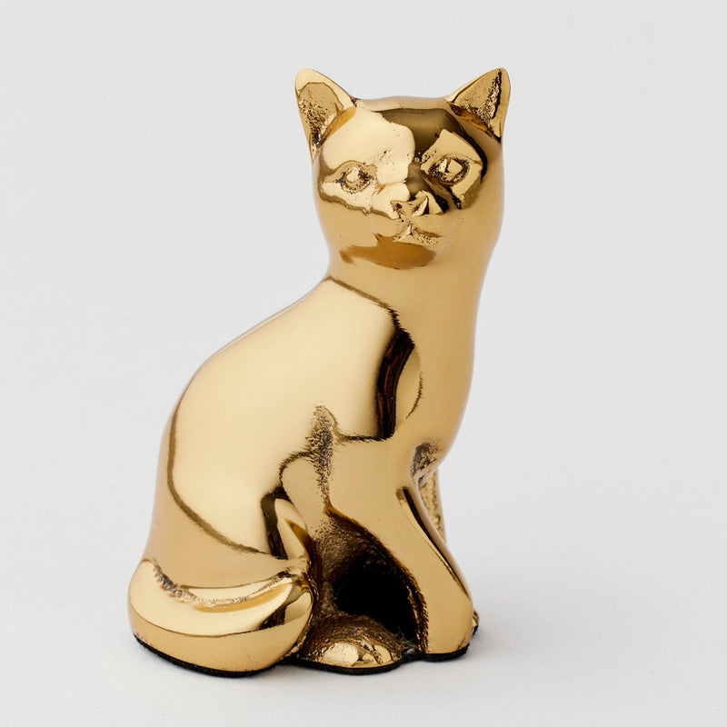 You're Purrfect Brass Cat - Brass