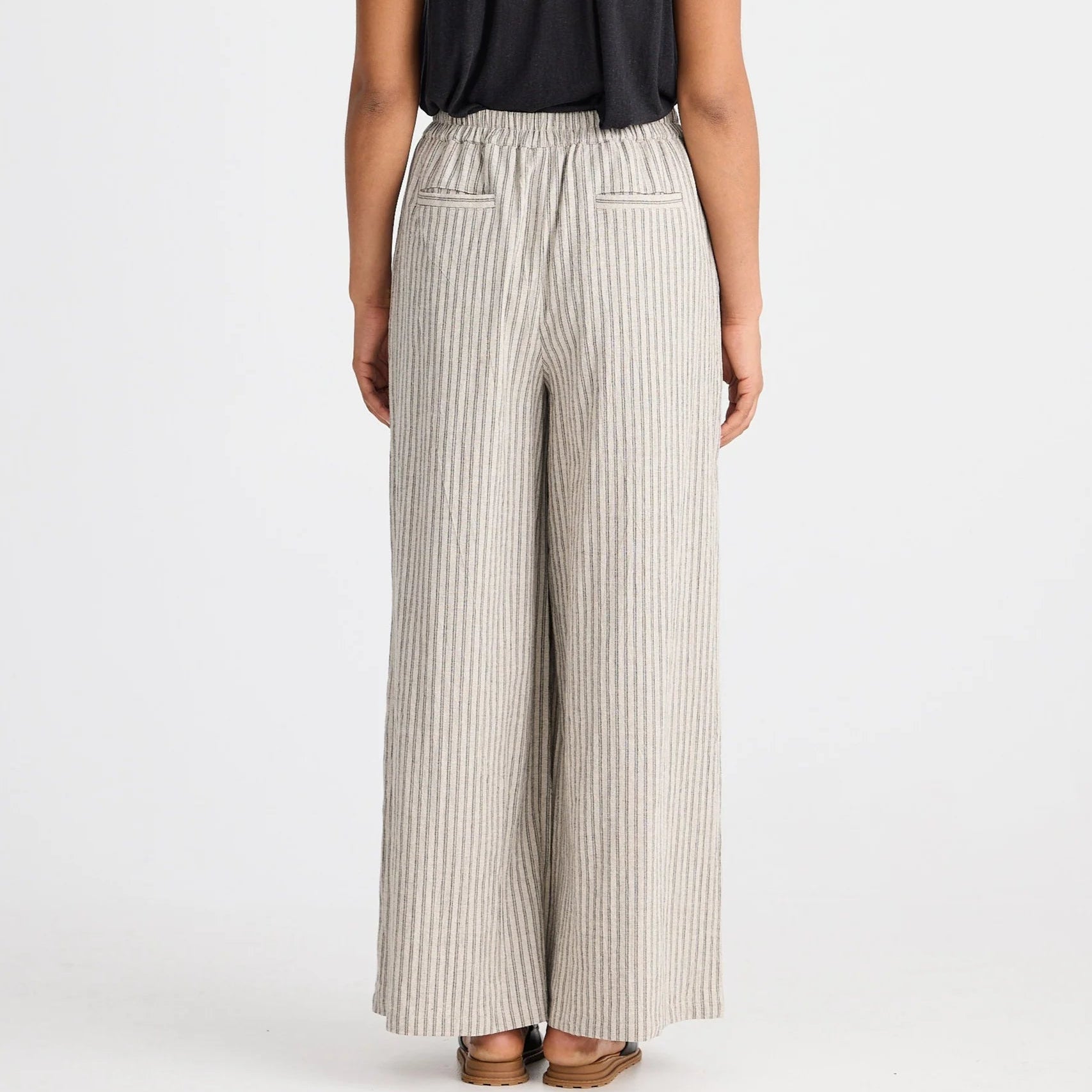 Positano Pant by The Shanty - Pisa Stripe