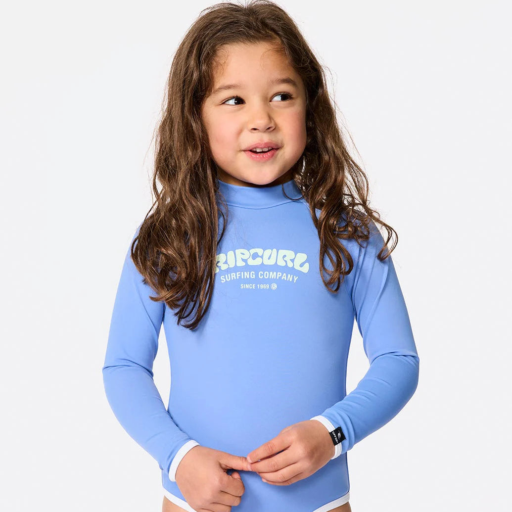 Surf Puff long sleeve surgsuit by Rip Curl - Girl