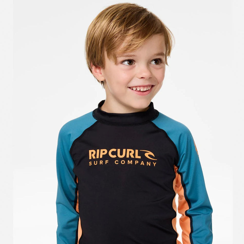 Shock UPF long sleeve rash vest- by Rip Curl - Kids
