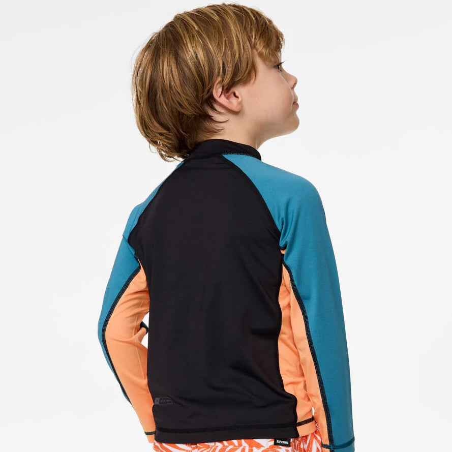 Shock UPF long sleeve rash vest- by Rip Curl - Kids
