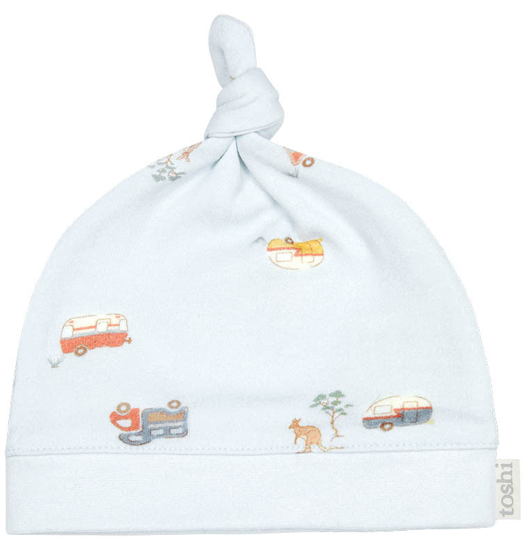 Baby Classic Beanie by Toshi - Road Trip Dusk