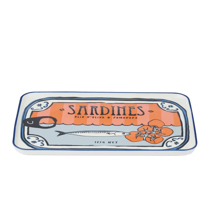 Lisbon Ceramic Sardine Platter 25x38.5cm by Coast to Coast