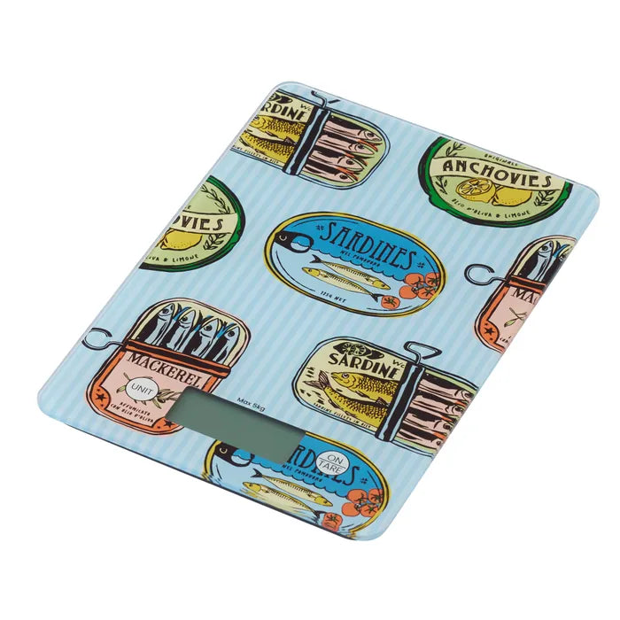 Sardine Glass Digital 5kgScale 22x16cm