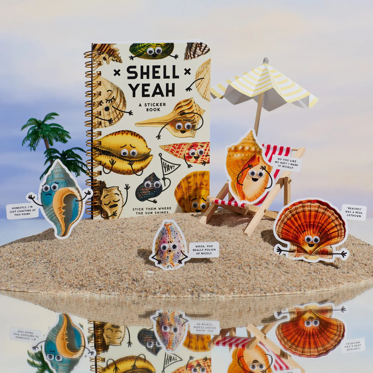 Shell Yeah Sticker Book by Isalbi