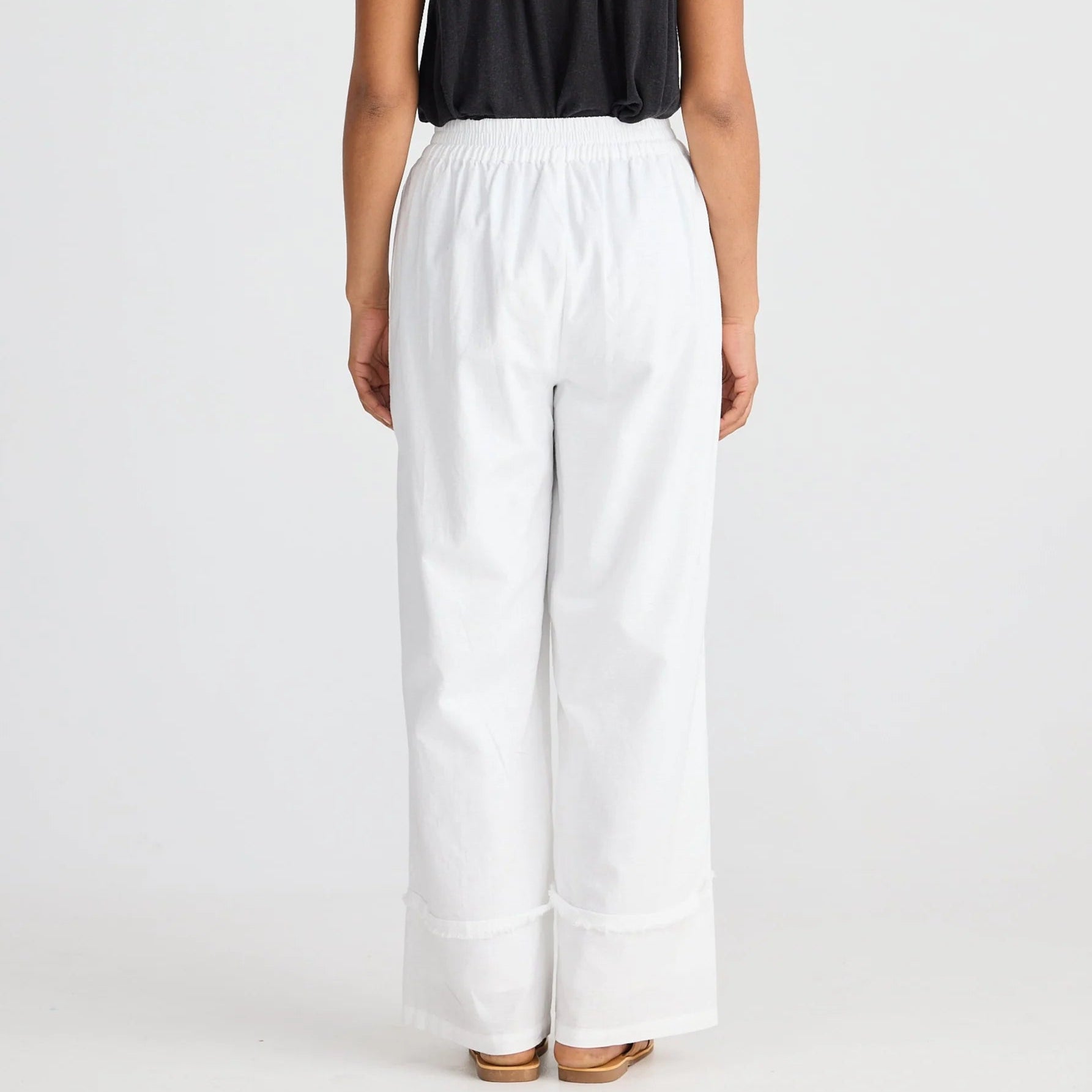 Sienna Pant by The Shanty - White