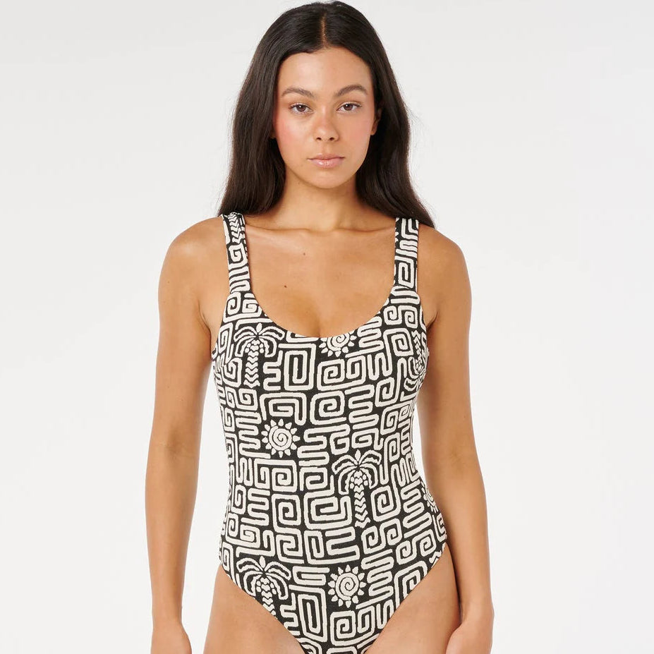 Sunset jacquard one piece by Rip Curl