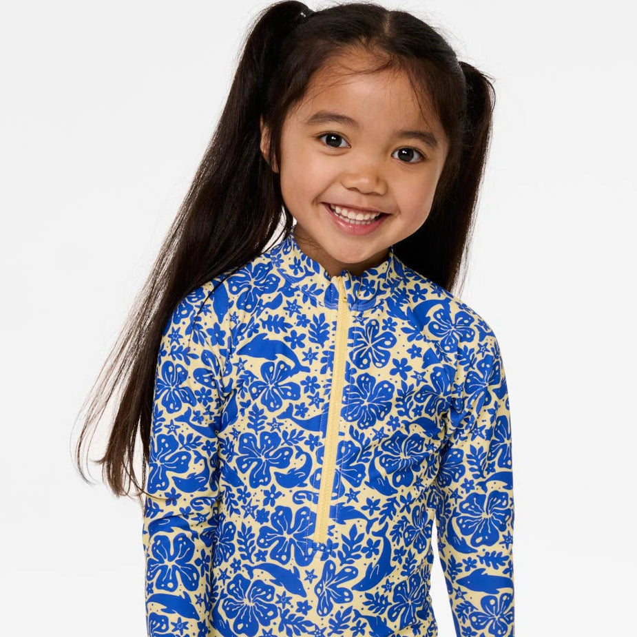 Sun and Swell long sleeve surfsuit by Rip Curl - girl