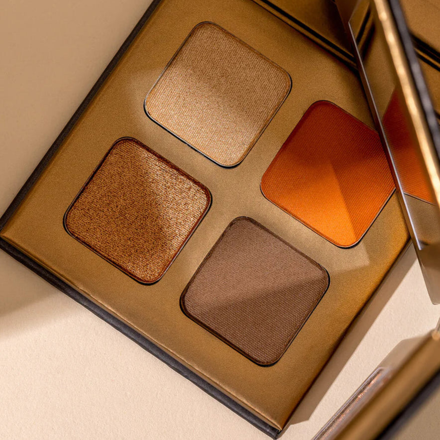 Quad eyeshadow palette by Inika Organic - Sunset
