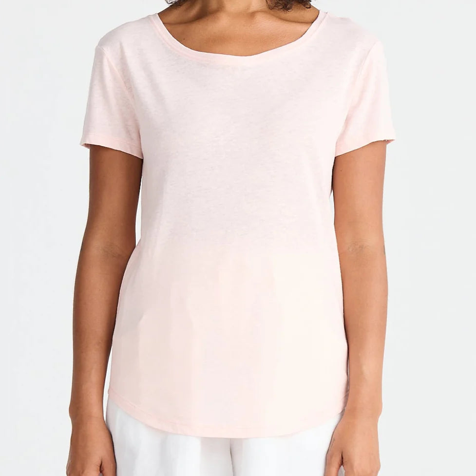 Monza Tee by The Shanty - Pink