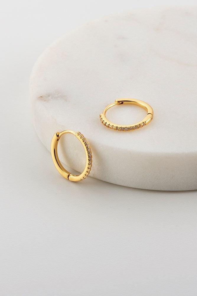 Tilly Hoop earring by Zafino- Gold