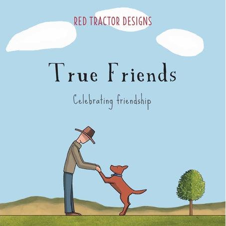 True friends soft cover quote book by Red Tractor Designs