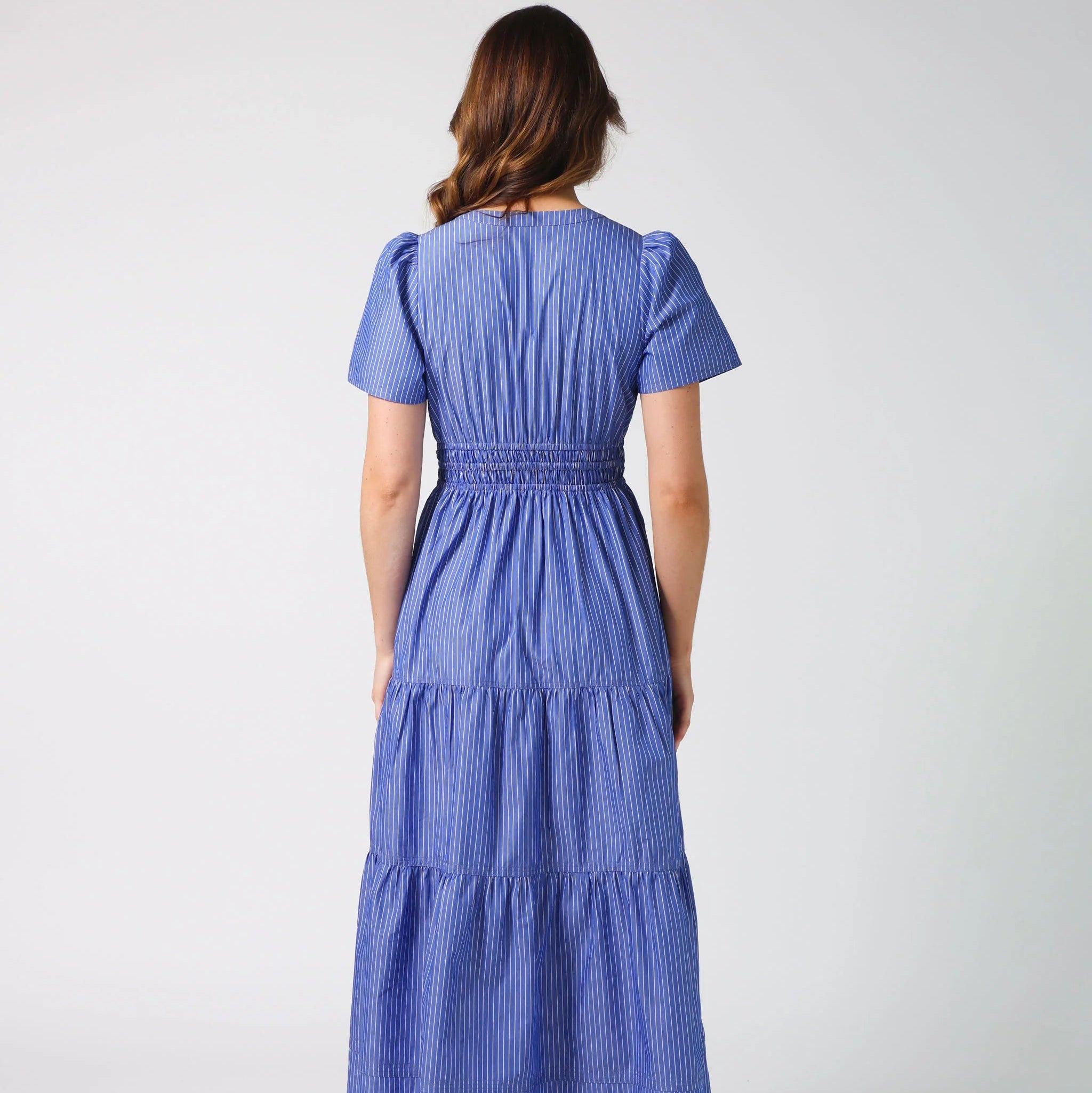 Vittoria dress by Stella & Gemma - Aegan Stripe