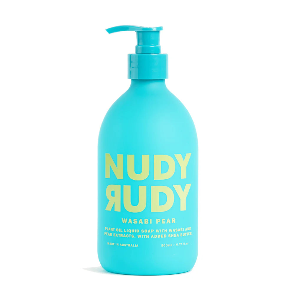 Nudy Rudy Hand Wash - Wasabi Pear 500ml