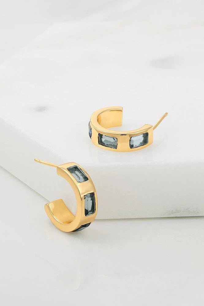 Zara Hoop earring by Zafino- Lolite